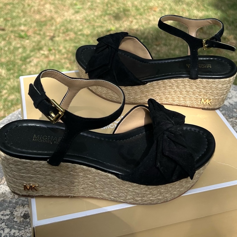 MICHAEL- Michael Kors Mid Wedges - women’s size 5.5